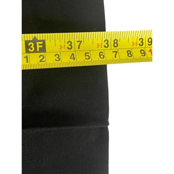 Zara Womens Pants Trousers XS Black Flat Front Wide Leg Stretchy Polyester NWOT - Picture 9 of 11